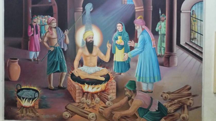 Execution of Guru Arjan Dev Ji