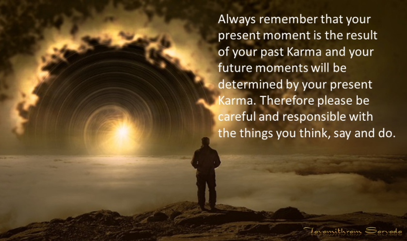 Past and present Karma..